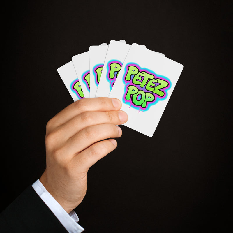 PetezPop Poker Cards 