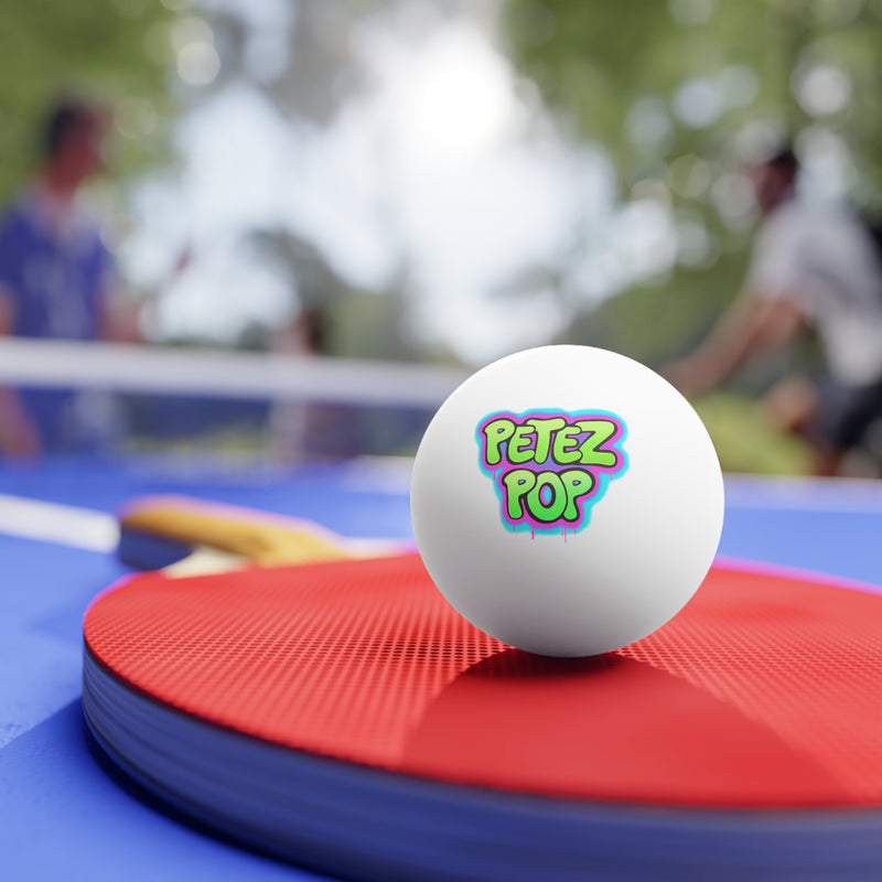 PetezPop Ping Pong Balls, 6 pcs 