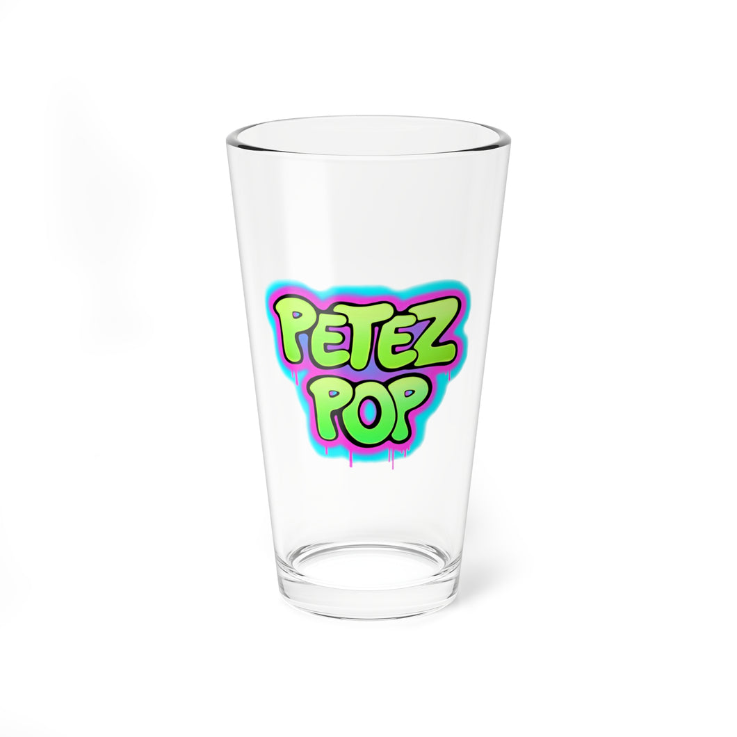 PetezPop Mixing Glass, 16oz #0001