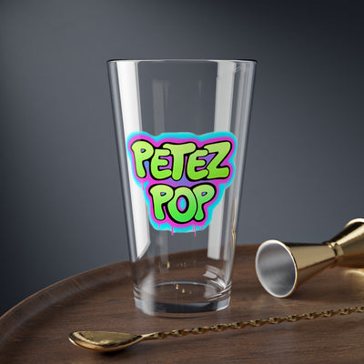 PetezPop Mixing Glass, 16oz #0001