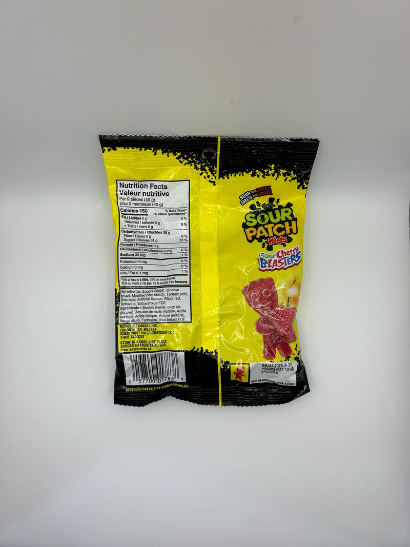 Sour Patch Kids Sour Cherry Blasters