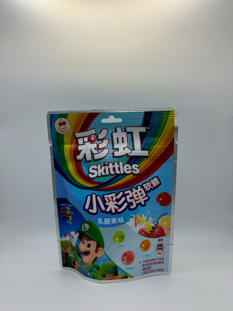 Skittles Super Mario Luigi Blue