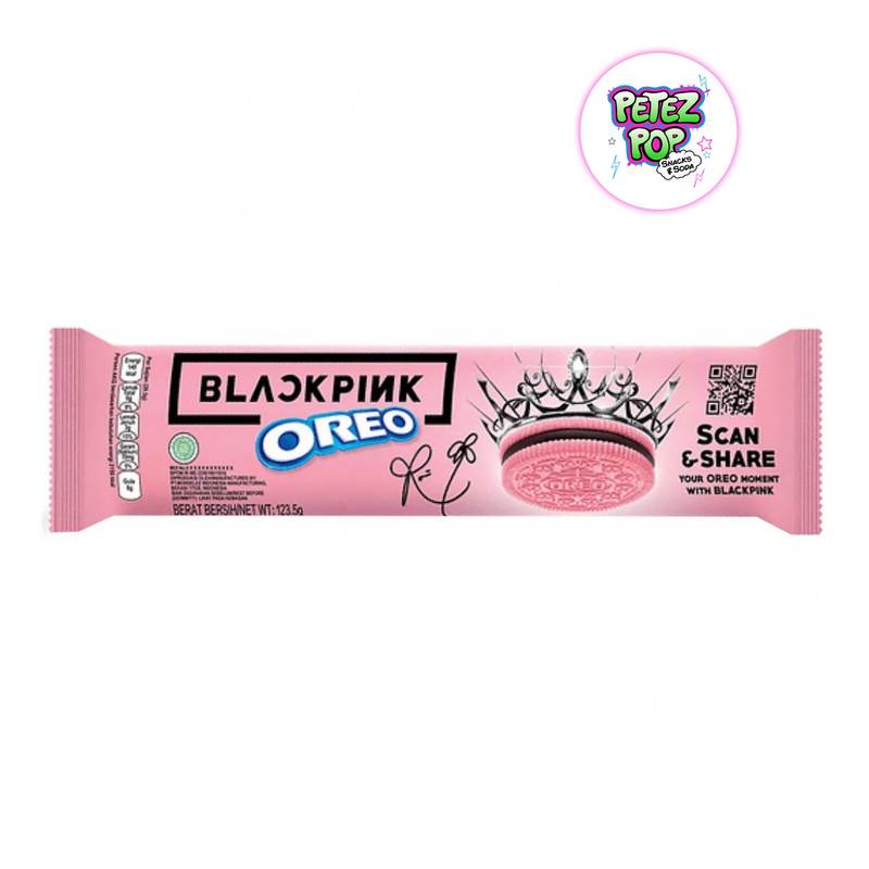 Oreo Black Pink Strawberry Cookie Choc Creme