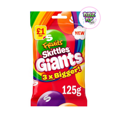 Skittles Giants 125g Bag