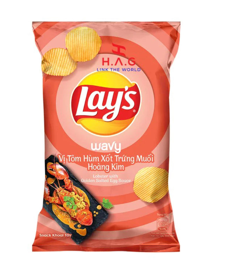 Lobster with Egg Sauce Flavored Chips by Lays