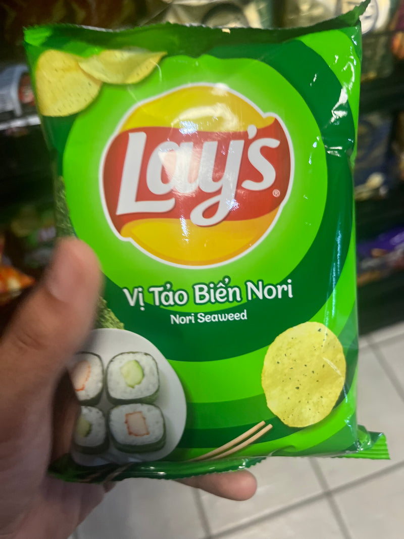 Nori Seaweed Big Bag Flavored Chips by Lays