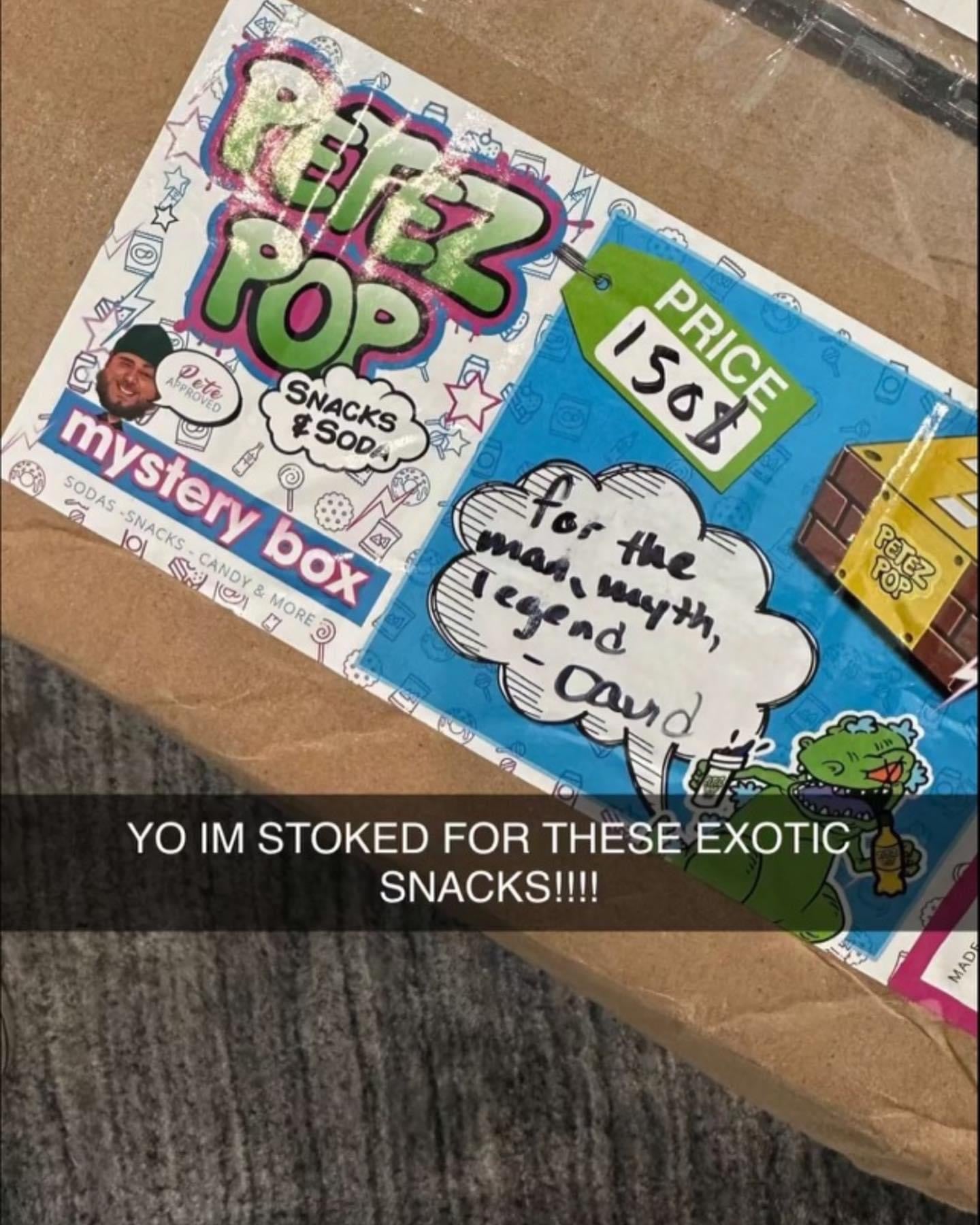 $100 XL Rare Snack and Soda Mystery Box – POP Shop & Gallery