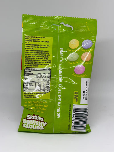 Skittles Squishy Cloudz Crazy Sour 70g UK