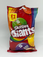 Load image into Gallery viewer, Skittles Giants 125g Bag
