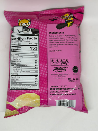 Pink Salt Aggretsuko Chips