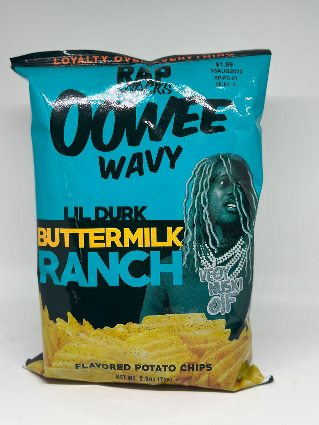 Rap Snacks Lil Durk Buttermilk ranch wavy