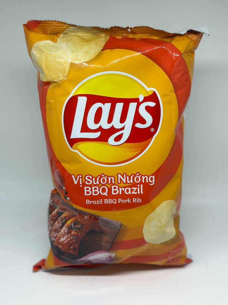 BBQ Brazil Pork Flavored Chips by Lays