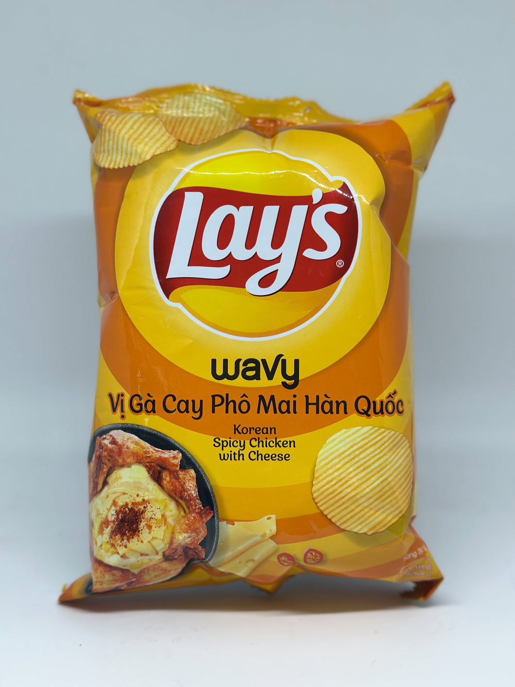 Korean Spicy Chicken & Cheese Flavored Chips by Lays