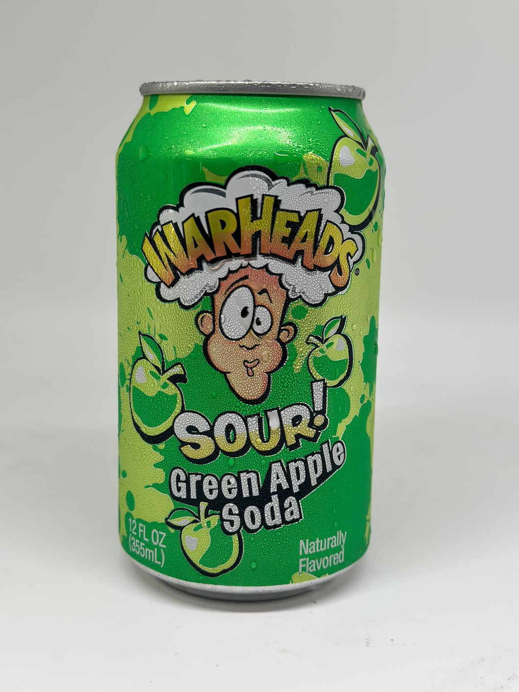 Warheads Green Apple Soda