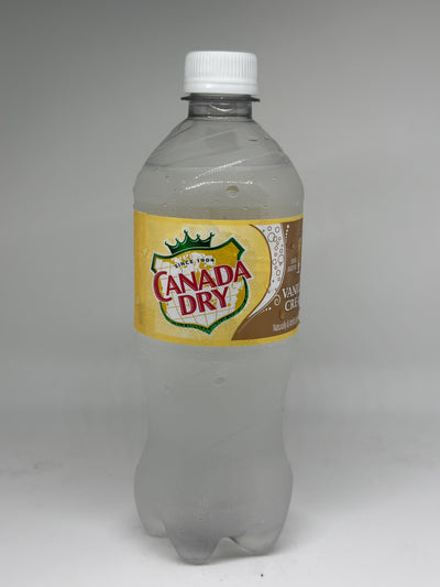 Canada Dry Vanilla Cream 20oz Bottle
