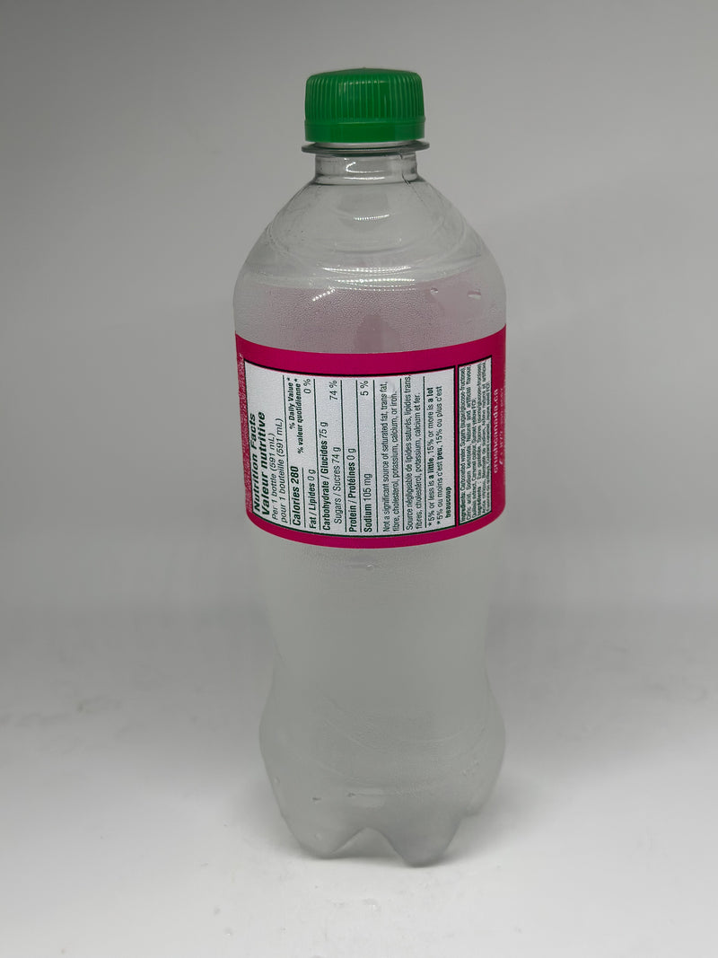 Crush Cream Soda Mousse Canada 20oz Bottle Pink Or Clear